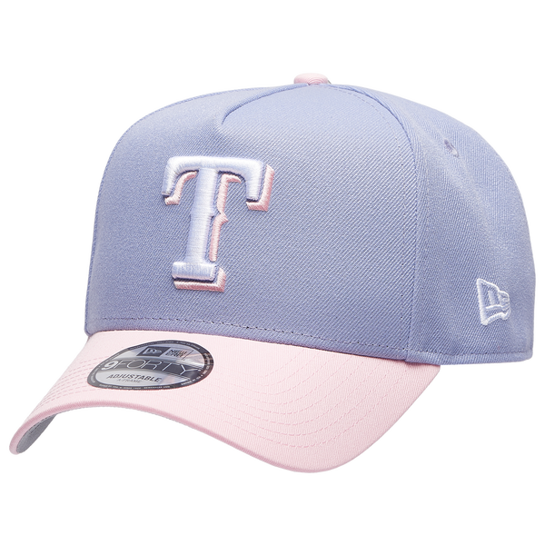 New Era Rangers 940 A-Frame Cap - Adult - Pink/Purple