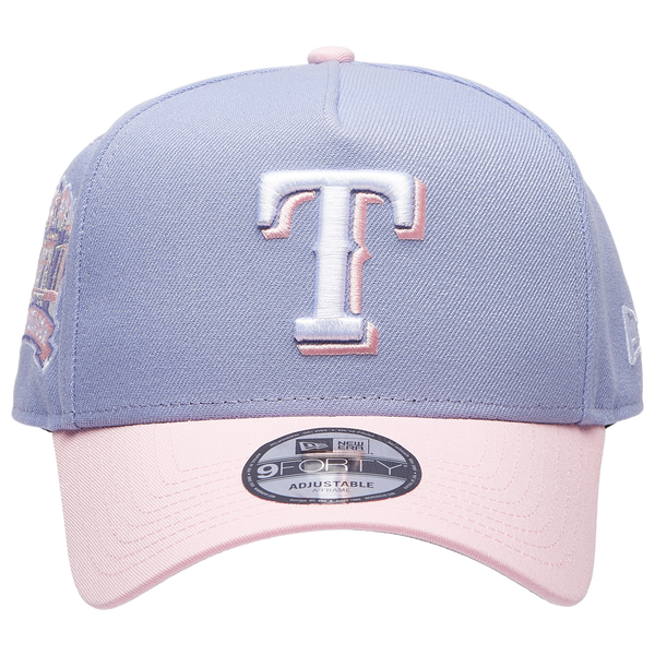 New Era Rangers 940 A-Frame Cap - Adult - Pink/Purple - Image 2