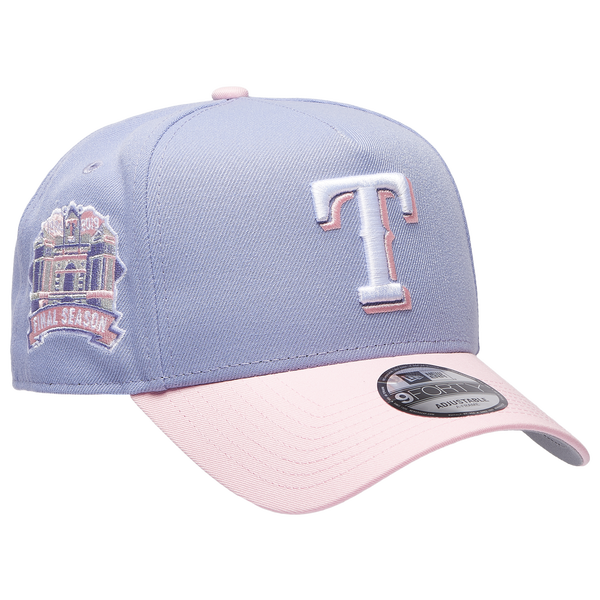 New Era Rangers 940 A-Frame Cap - Adult - Pink/Purple - Image 3
