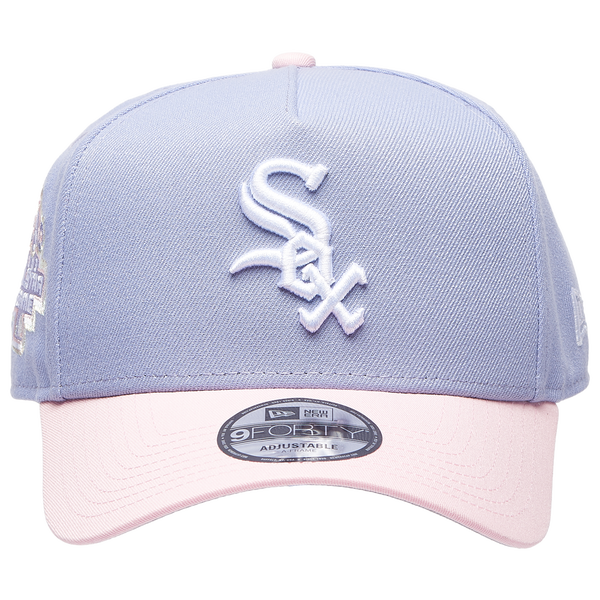New Era White Sox 940 A-Frame Cap - Adult - Purple/Pink - Image 2