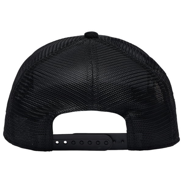 New Era Rangers 9FORTY Cord Trucker Cap - Adult - Black/Black - Image 4
