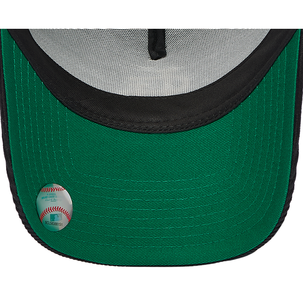 New Era Cardinals 940 A-Frame Cord Trucker Cap - Adult - Black - Image 5