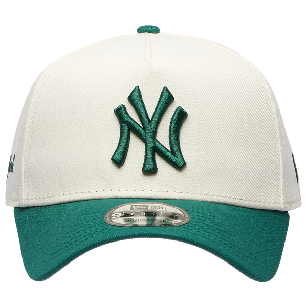 New Era Yankees 940 A-Frame Cap - Adult - Chrome/Green - Image 2