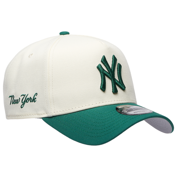 New Era Yankees 940 A-Frame Cap - Adult - Chrome/Green - Image 3