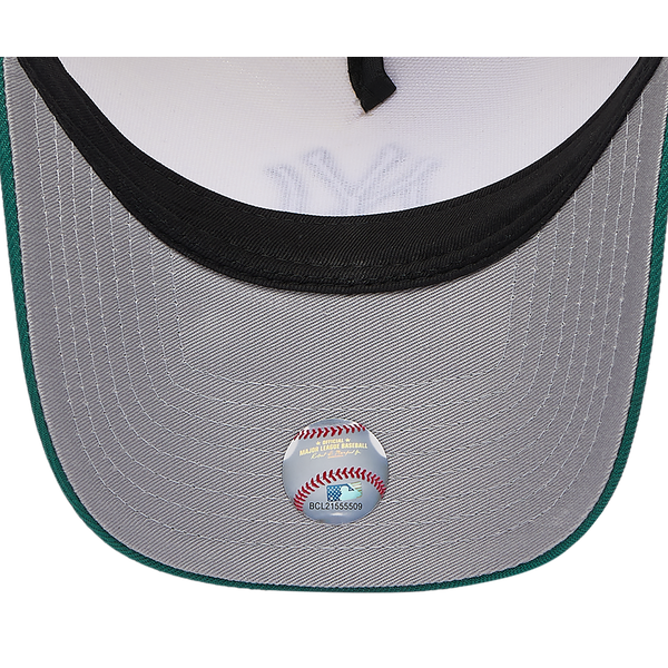 New Era Yankees 940 A-Frame Cap - Adult - Chrome/Green - Image 5
