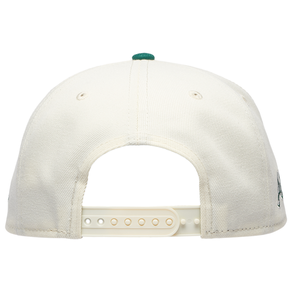 New Era Braves 940 A-Frame Cap - Adult - Chrome/Green - Image 4