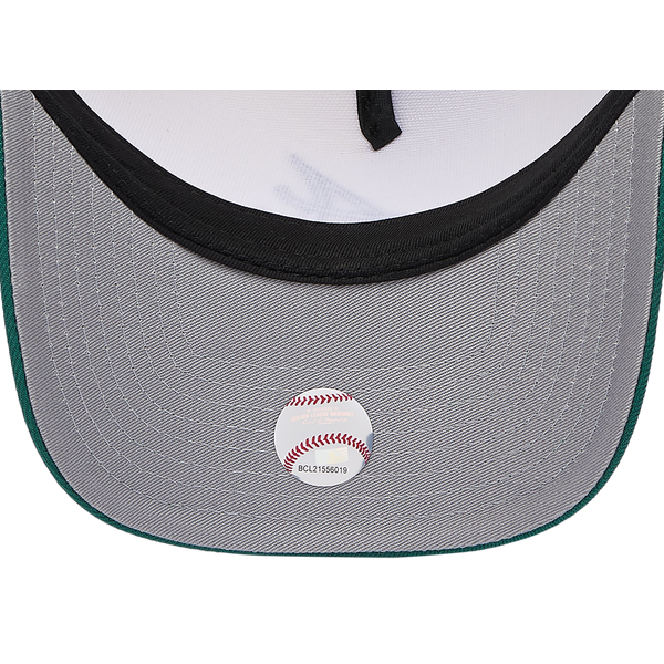 New Era Braves 940 A-Frame Cap - Adult - Chrome/Green - Image 5