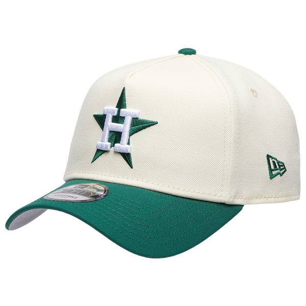 New Era Astros 940 A-Frame Cap - Adult - Green/Chrome