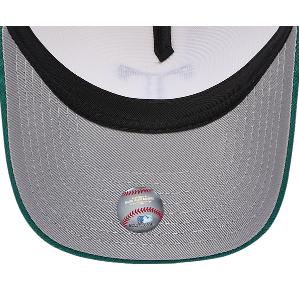 New Era Rangers 940 A-Frame Cap - Adult - Chrome/Green - Image 5