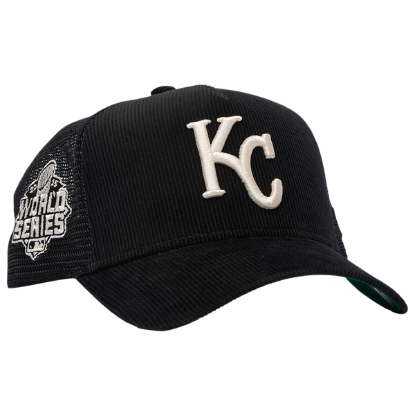 New Era Royals 940AF Cord Cap - Adult - Black - Image 3