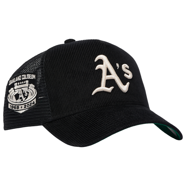 New Era Athletics 940AF Cord Cap - Adult - Black - Image 3