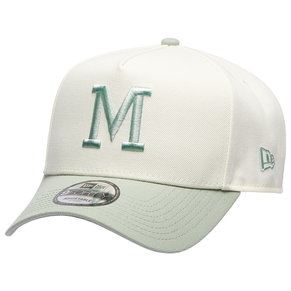 New Era Brewers 940AF Cap - Adult - Sage/Chrome