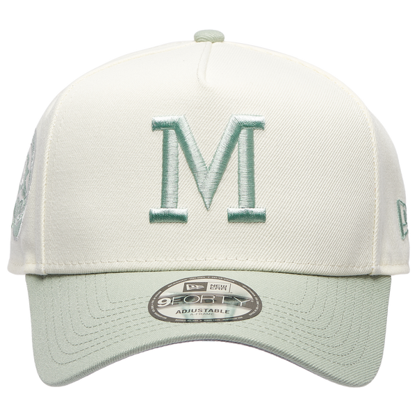 New Era Brewers 940AF Cap - Adult - Sage/Chrome - Image 2