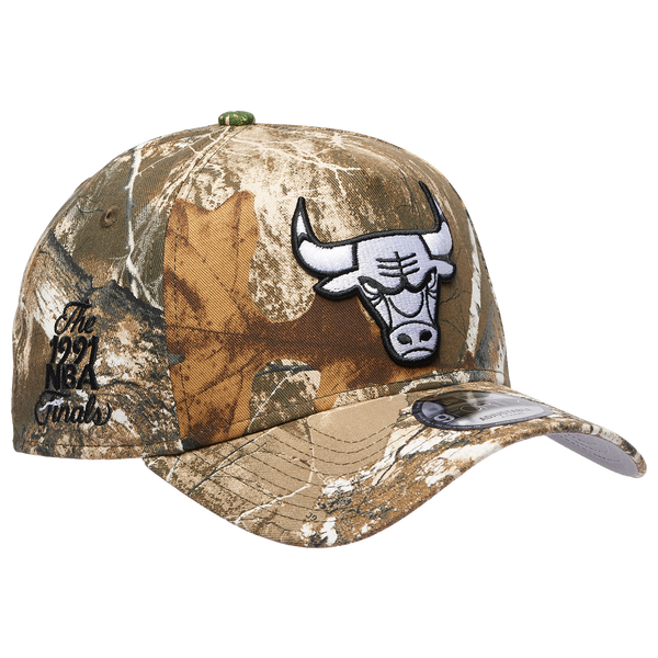 New Era Bulls 9FORTY A-Frame Realtree Cap - Adult - Multi - Image 3