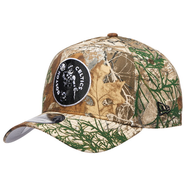 New Era Celtics 9FORTY A-Frame Realtree Cap - Adult - Multi