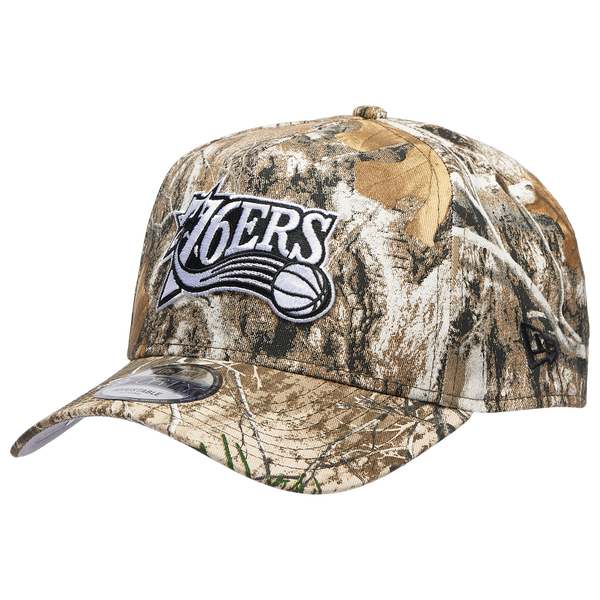 New Era 76ers 9FORTY A-Frame Realtree Cap - Adult - Multi
