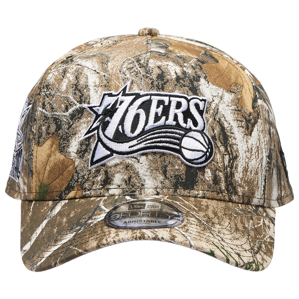New Era 76ers 9FORTY A-Frame Realtree Cap - Adult - Multi - Image 2