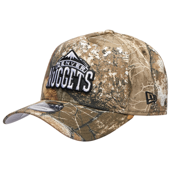 New Era Nuggets 9FORTY A-Frame Realtree Cap - Adult - Multi