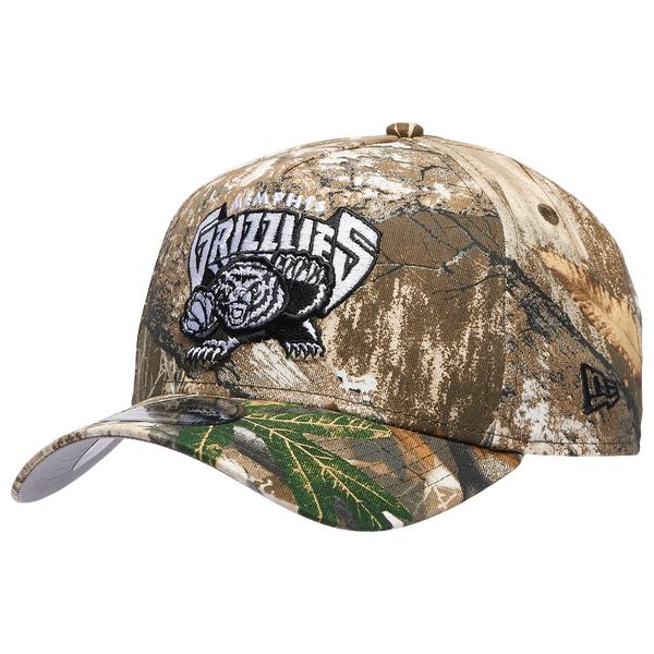 New Era Grizzlies 9FORTY A-Frame Realtree Cap - Adult - Multi