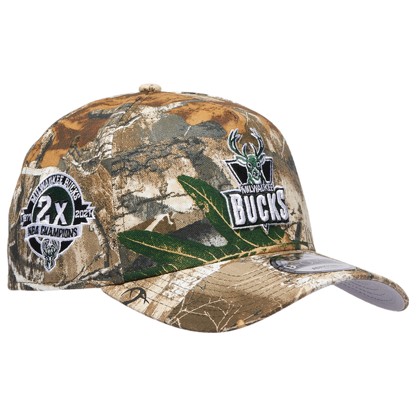 New Era Bucks 9FORTY A-Frame Realtree Cap - Adult - Multi - Image 3