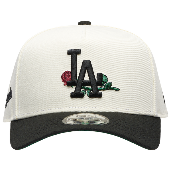 New Era NE MLB 940AF Rose Cap - Adult - White/Black - Image 2