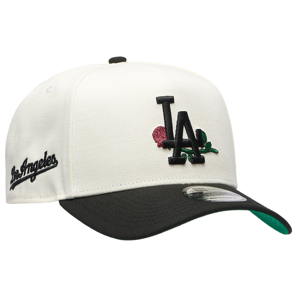 New Era NE MLB 940AF Rose Cap - Adult - White/Black - Image 3