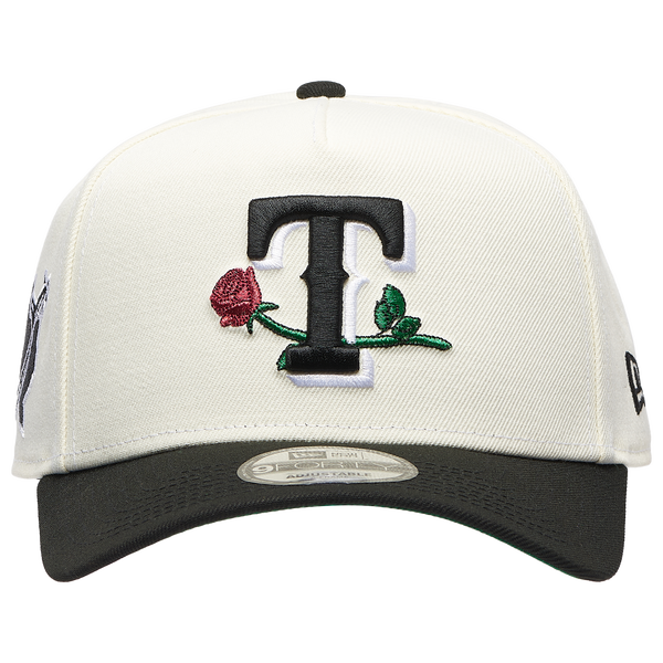 New Era NE MLB 940AF Rose Cap - Adult - Black/White - Image 2
