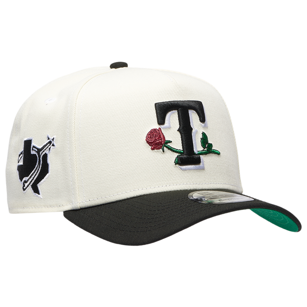 New Era NE MLB 940AF Rose Cap - Adult - Black/White - Image 3