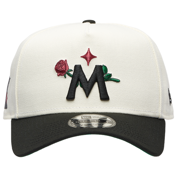 New Era NE MLB 940AF Rose Cap - Adult - White/Black - Image 2