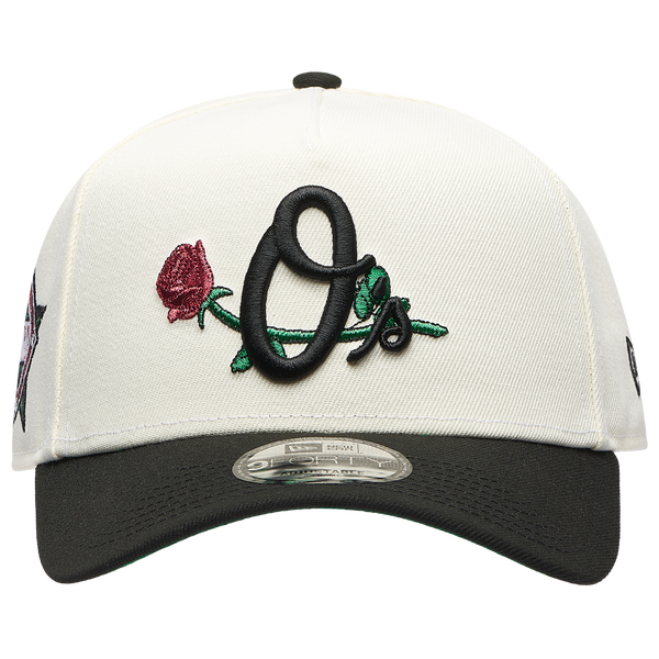 New Era NE MLB 940AF Rose Cap - Adult - Black/White - Image 2