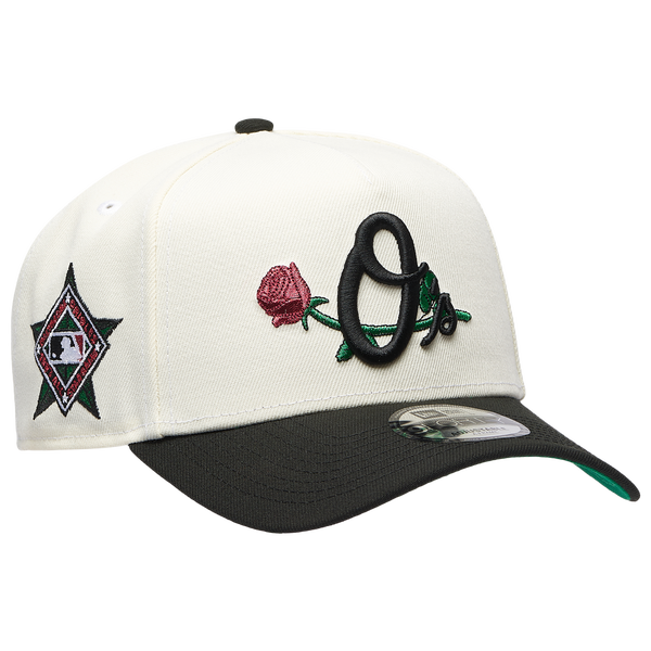 New Era NE MLB 940AF Rose Cap - Adult - Black/White - Image 3