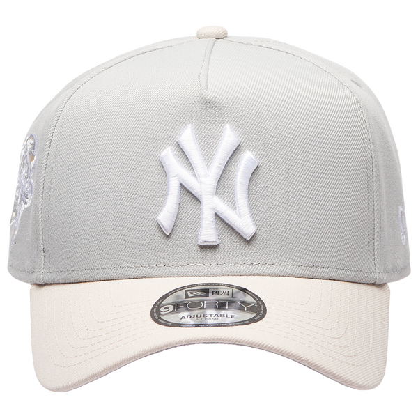 New Era MLB 940 A-Frame Cap - Adult - Gray/Silver - Image 2