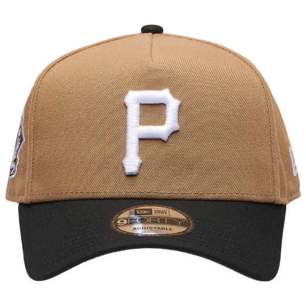 New Era MLB 940 A-Frame Cap - Adult - Khaki/Black - Image 2