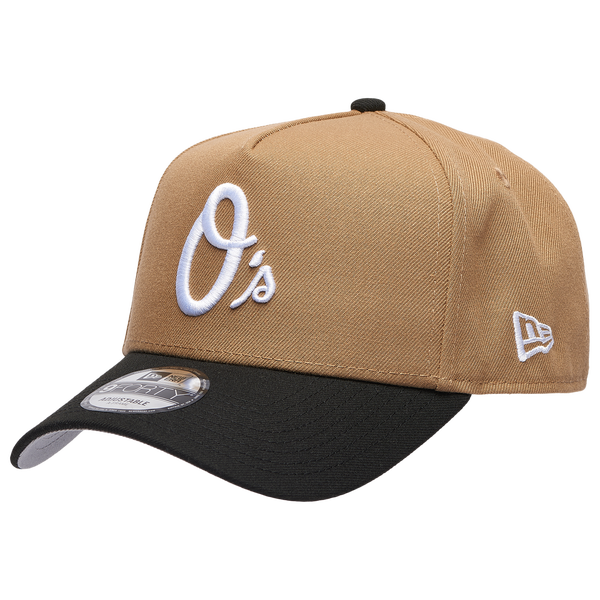 New Era MLB 940 A-Frame Cap - Adult - Khaki/Black