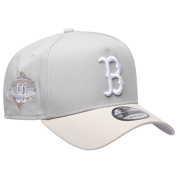 New Era MLB 940 A-Frame Cap - Adult - Gray/Silver - Image 3