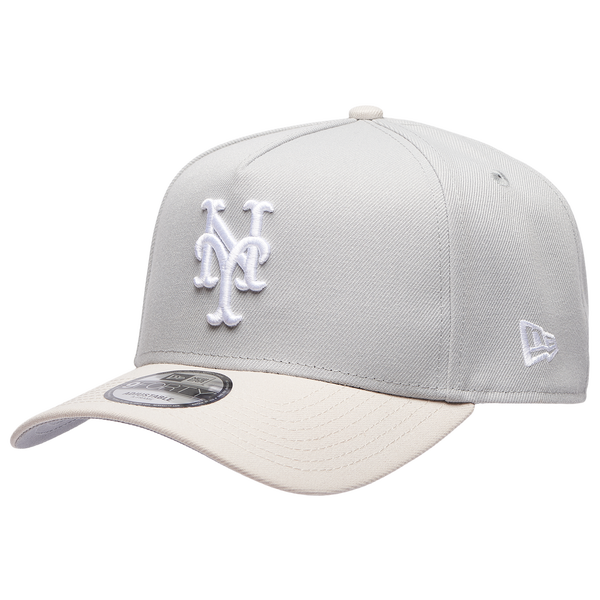 New Era MLB 940 A-Frame Cap - Adult - Silver/Gray