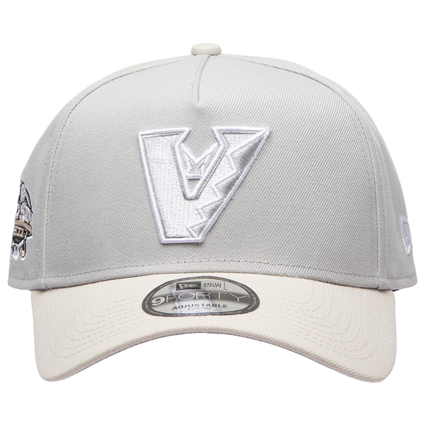 New Era MLB 940 A-Frame Cap - Adult - Gray/Silver - Image 2