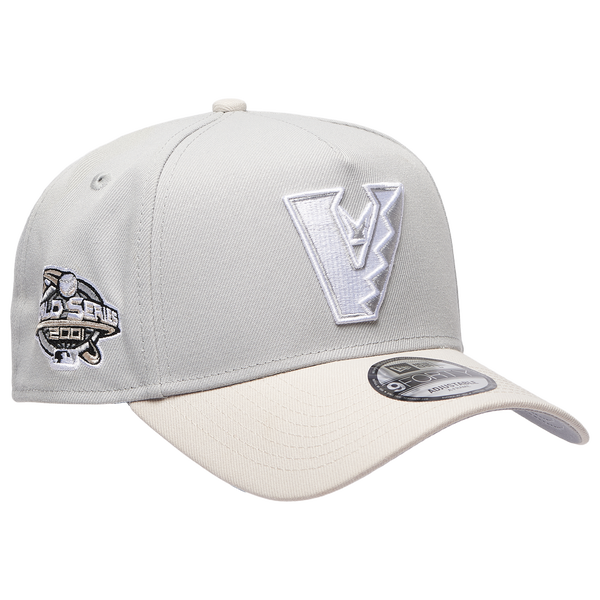 New Era MLB 940 A-Frame Cap - Adult - Gray/Silver - Image 3
