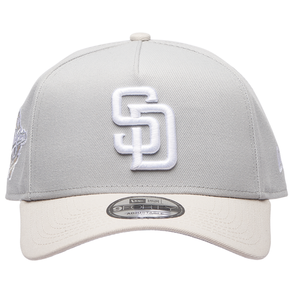 New Era MLB 940 A-Frame Cap - Adult - Gray/Silver - Image 2