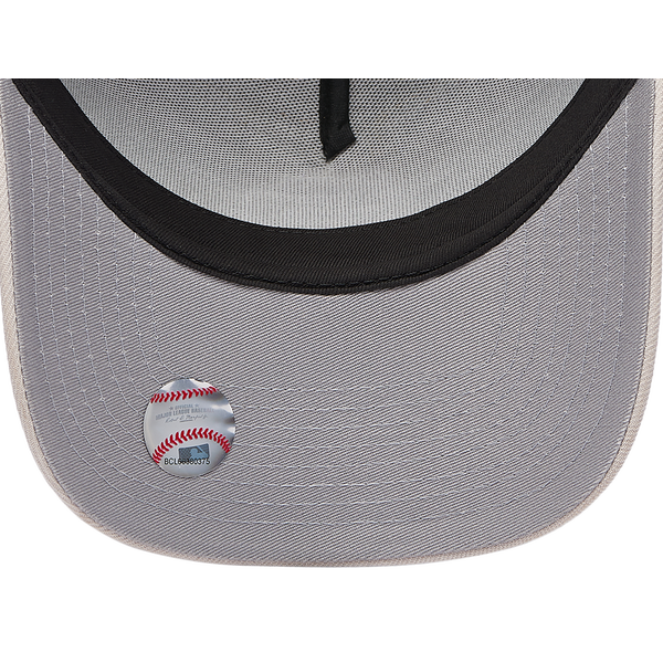 New Era MLB 940 A-Frame Cap - Adult - Gray/Silver - Image 5