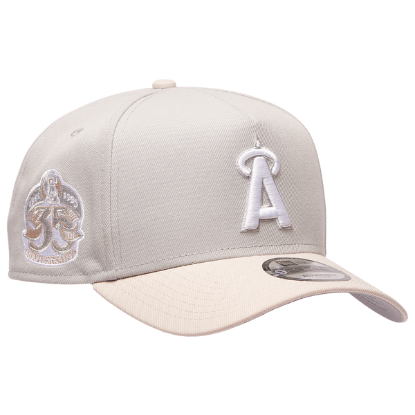New Era MLB 940 A-Frame Cap - Adult - Gray/Silver - Image 3