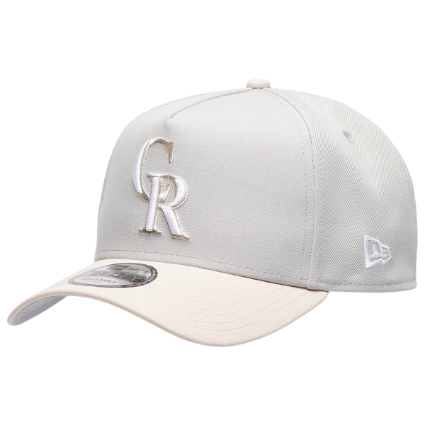 New Era MLB 940 A-Frame Cap - Adult - Silver/Gray