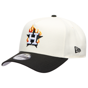 New Era MLB 940 A-Frame Flame Cap - Adult - White/Black