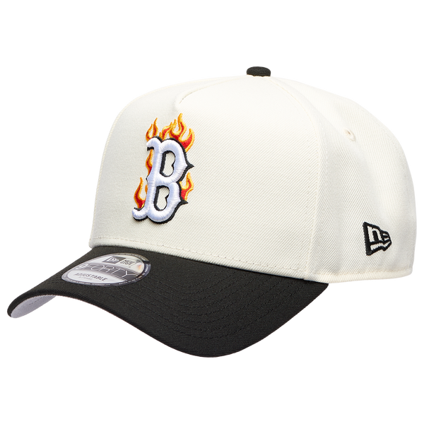 New Era MLB 940 A-Frame Flame Cap - Adult - Black/White