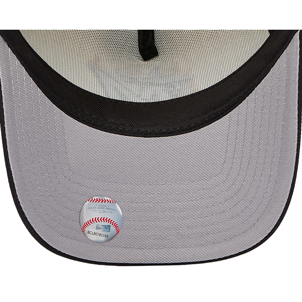 New Era MLB 940 A-Frame Flame Cap - Adult - White/Black - Image 5