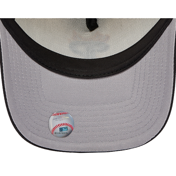 New Era MLB 940 A-Frame Flame Cap - Adult - White/Black - Image 5