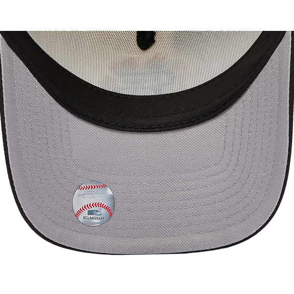 New Era MLB 940 A-Frame Flame Cap - Adult - White/Black - Image 5