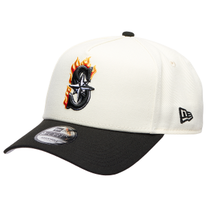 New Era MLB 940 A-Frame Flame Cap - Adult - White/Black