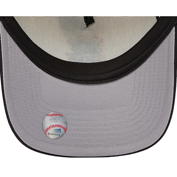 New Era MLB 940 A-Frame Flame Cap - Adult - White/Black - Image 5