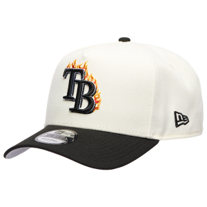 New Era MLB 940 A-Frame Flame Cap - Adult - White/Black